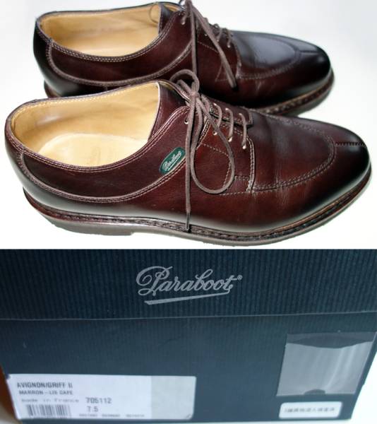 パラブーツ(Paraboot)のアヴィニョン(AVIGNON)の魅力に迫る！雨の日や パラブーツ Paraboot アヴィニョン AVIGNON カフェ UK7.5