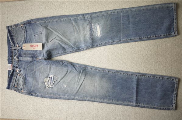 新品リーバイス04511-1885 W33 511 CLASSIC ライト リペア加工