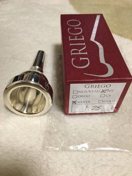 グレイゴ バストロンボーン マウスピース 1.25NY GRIEGO 【公式通販】