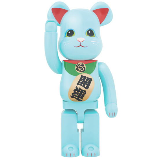 BE@RBRICK 招き猫 青蓄光 1000％ ソラマチ限定 ベアブリック、BE
