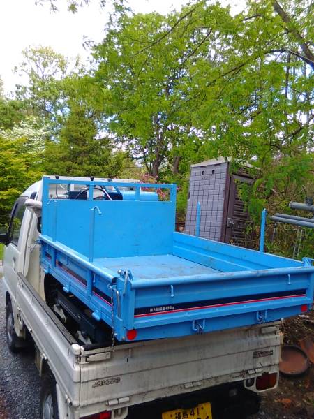 運搬車 450kg 油圧ダンプJK-100D サンワ 中古