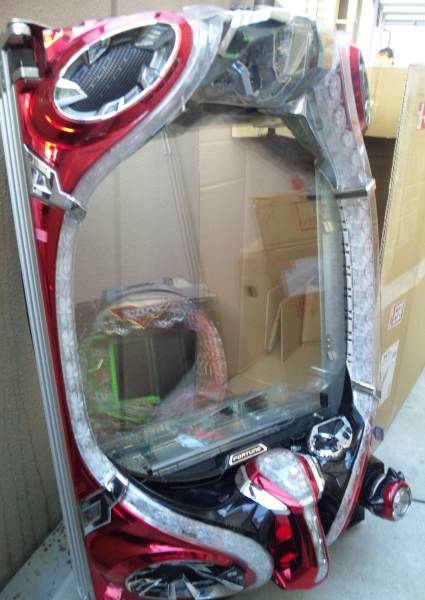 枠出品】三共・赤枠フォーチュン枠【ガラス付き】