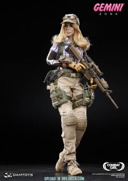 ダムトイズ 1/6 コンバット・ガール シリーズ ジェミニ ゾーナ DAMTOYS