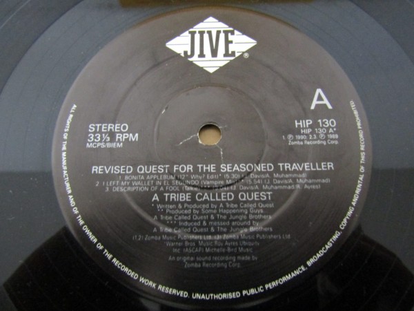 F6-191＜2枚組LP/HIP130＞ A Tribe Called Quest / Revised Quest For The Seasoned Traveller_3