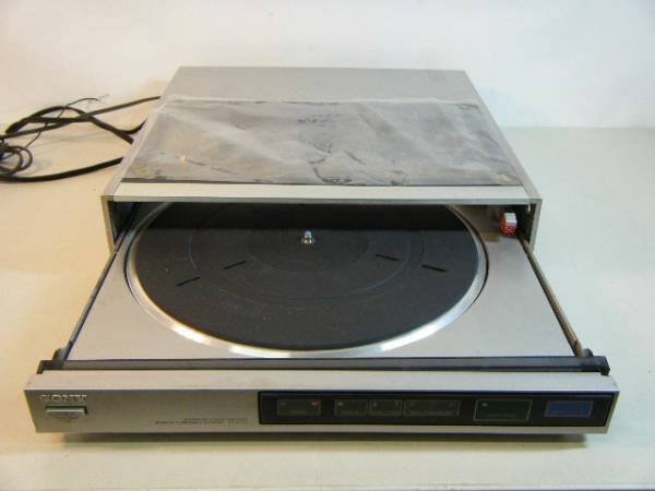 1ん3▼ソニー ターンテーブル レコードプレーヤー PS-FL77 カートリッジ付き XL-250G ジャンク