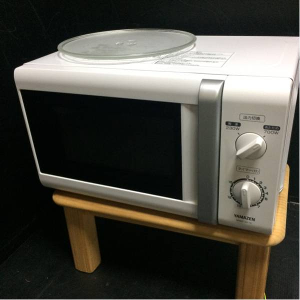 ☆送料無料☆60Hz専用 電子レンジ YAMAZEN MWO-2070 動作OK 中古品 2012年製