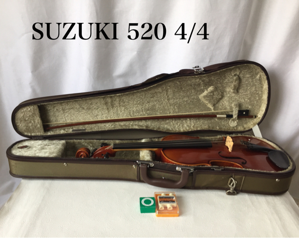鈴木 バイオリン 4/4 N.520 SUZUKI VIOLIN 1994年製 【公式通販】