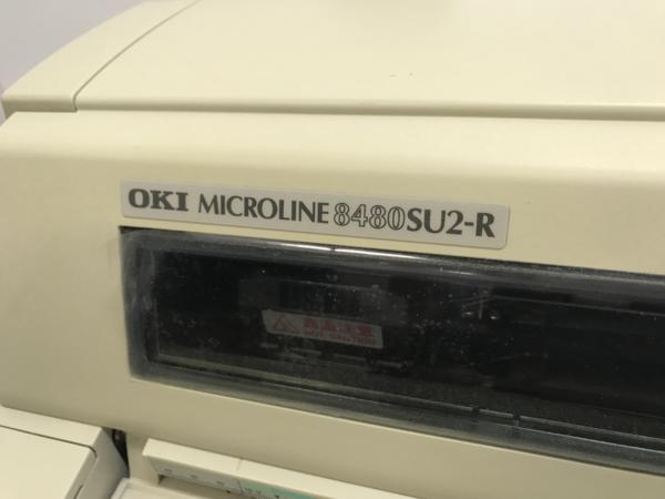 中古ドットインパクトプリンター 【OKI MICROLINE 8480SU2-R】 USB