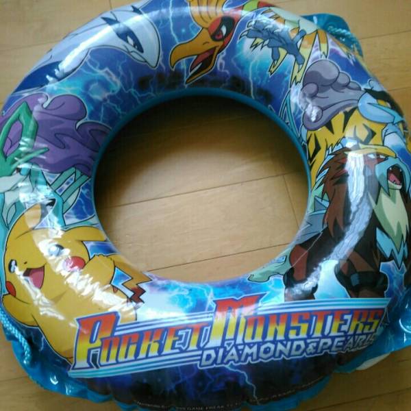 ☆ポケモン浮き輪ダイヤモンド＆パール中古60㎝☆