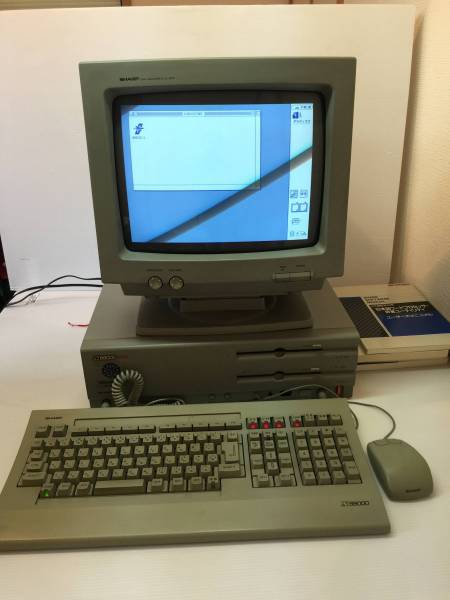 ☆完動品 ☆美品です。SHARP DUAL SCAN DISPLAY CZ-603D ディスプレイ 