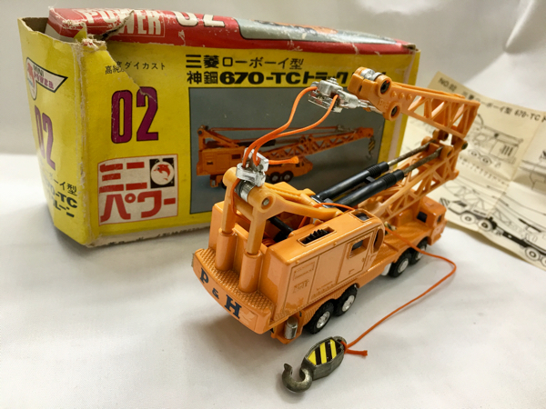 SHINSEI MINI POWER ミニパワー 02 シンセイ 三菱 ローボーイ型 神鋼