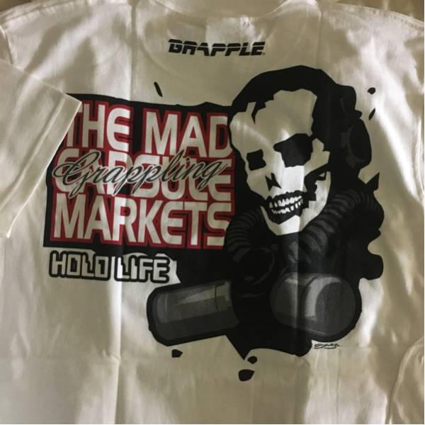マッドカプセルマーケッツ×グラップル WネームTシャツ サイズL パーム