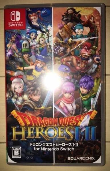 美品★ドラゴンクエストヒーローズ　Ⅰ・Ⅱ　for Nintendo switch 初回購入特典付