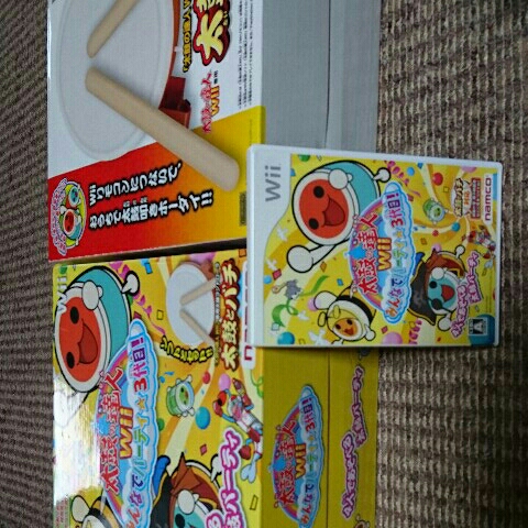 太鼓の達人 太鼓とバチ×2とソフト