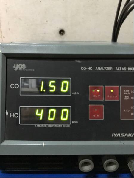 イヤサカ IYASAKA ALTAS100 排ガステスター わかれる COHCテスター