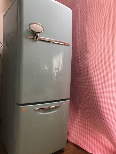 最落なし National WILL FRIDGE mini 冷蔵庫 ナショナル ウィル ブリッジ ミニ NR-B16RA-AT レトロ 直接引取りOK_1