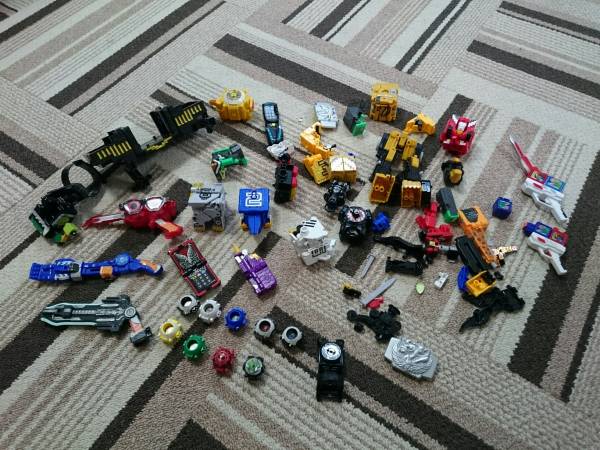 送料無料 仮面ライダーゴースト ジュウオウジャー 食玩 ジュウオウキング ワイルドキング ミニプラ_1