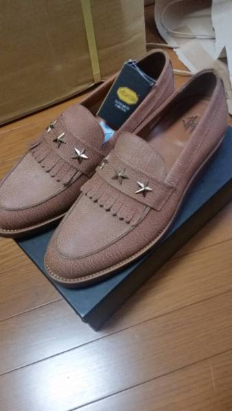 ★JUMPジャンプ/デッキシューズ/ビブラムソール/新品未使用・茶/３万円