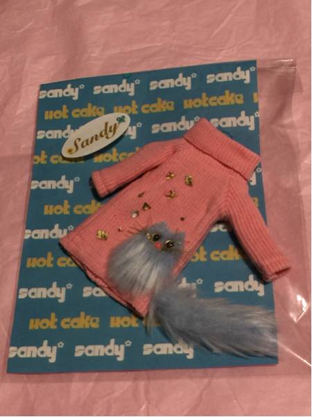 sandy様 ブライス作家様 大人気の猫ちゃんワンピース_1