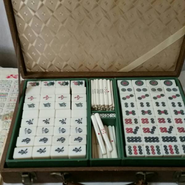 レトロ麻雀牌　麻雀牌_1