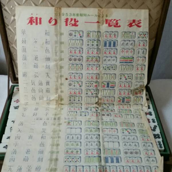 レトロ麻雀牌　麻雀牌_2