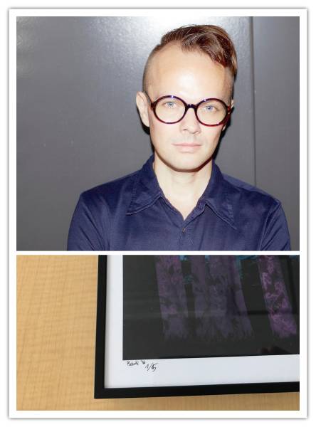 [チャリティ] イラストレーター Przemek Sobockiさん制作 「In to the Forest」 額装入り rfp1102_3