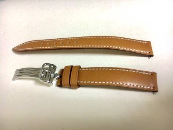 最終値下げ ★エルメス ノマード レディースモデル用ストラップ (カラー : ナチュラルブラウン) バックル付 ★新品未使用品 本物 即決