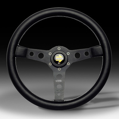 MOMO/モモ正規品ステアリング プロトタイプ 35Φブラックスポーク P-1