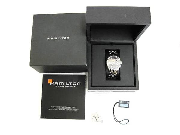 ハミルトン HAMILTON ジャズマスタービューマチック メンズ腕時計 自動