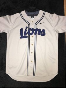 ナイキ製西鉄ライオンズ ユニフォーム Lサイズ 、帽子セット 西鉄