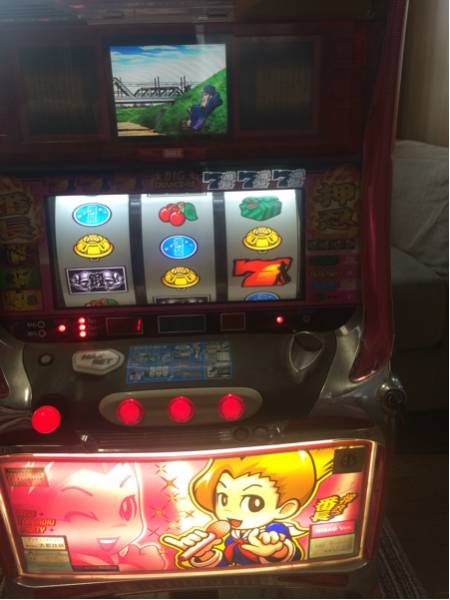 大都技研 パチスロ 押忍番長 MISAO Ver スロットマシーン 実機 