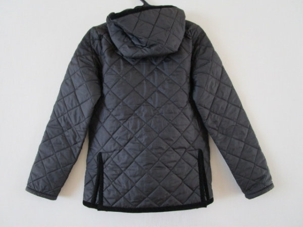 ラベンハム ブルゾン サイズ36 S レディース ダークグレー×黒