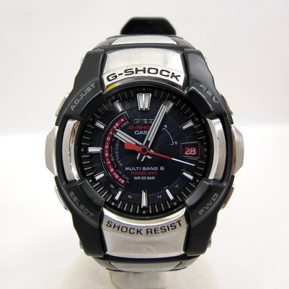 美品 カシオ G-SHOCK Gショック 腕時計 GS-1200 GIEZ ジーズ Fire Package ファイアー パッケージ アナログ デイト タフソーラー 楽H7972