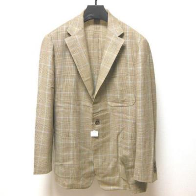 良品 ベルベスト Belvest 格安テーラードジャケット ブラウン イタリア製 50/Drop8（2157)