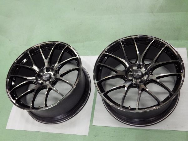 中古】 RAYS VOLK G27プログレッシヴモデル 9.5J 20インチ インセット