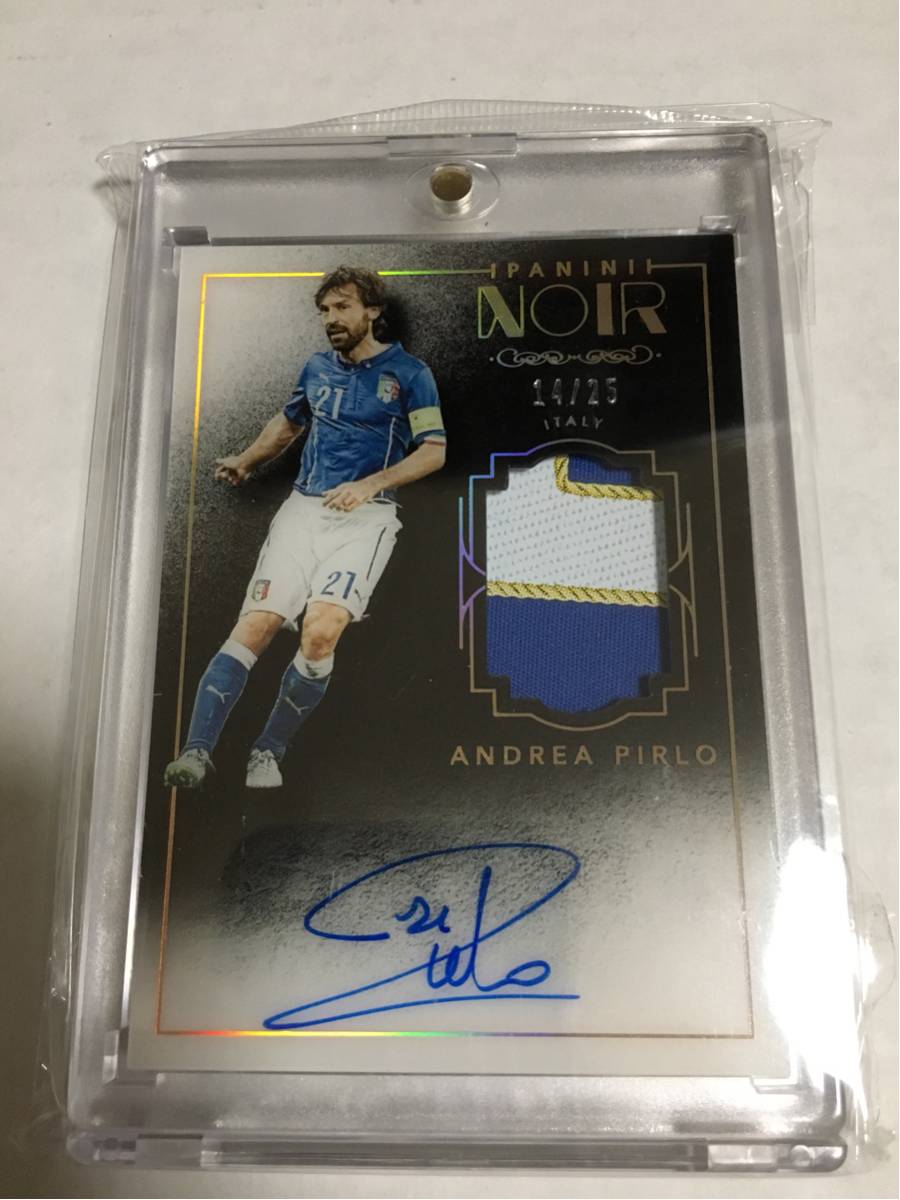 2016-17 PANINI NOIR SOCCER JARGE PATCH&AUTOGRAPH ジャージパッチ 