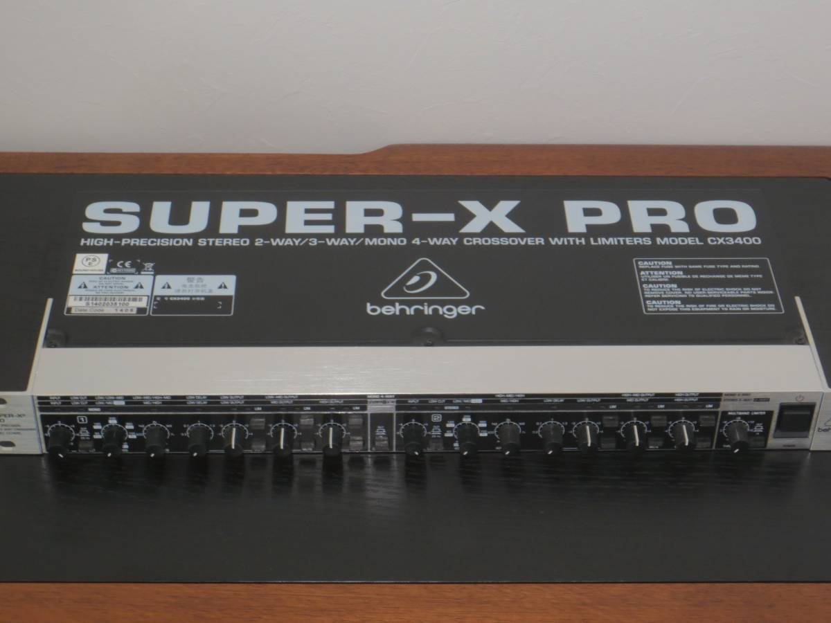 ベリンガー　SUPER-X PRO CX3400　中古_1