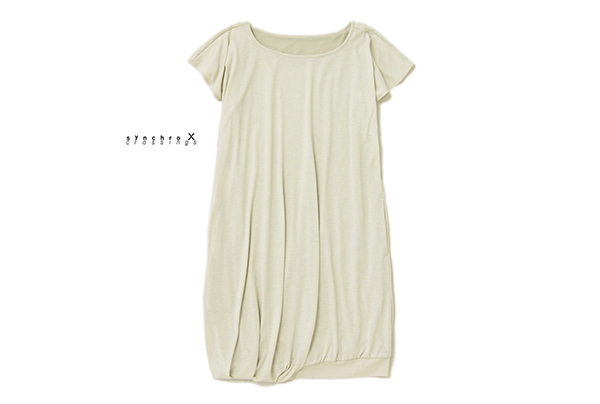 美品★シンクロクロッシングズ3.2万★38size/9号★お洒落！デザインワンピースW450