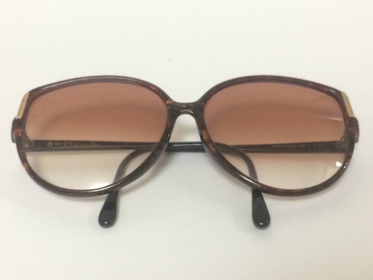 サングラス Christian Dior べっ甲柄 ヴィンテージ ディオール 度入り