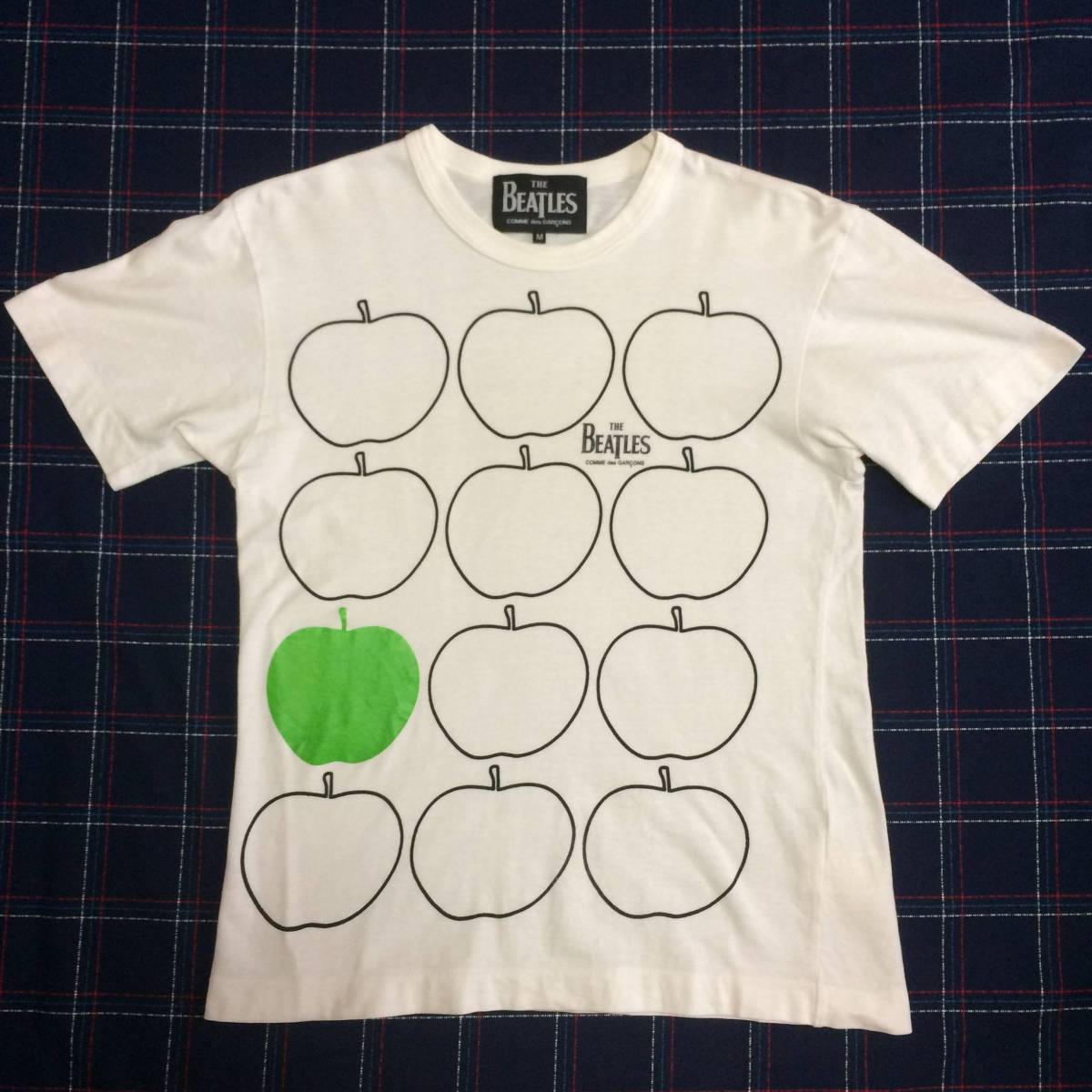 超激得，最新作 正規品 コムデギャルソン ビートルズ BEATLES Tシャツ M AD2009(Sサイズ以下)｜売買されたオークション情報、yahooの商品情報をアーカイブ公開 - オークファン 男性用