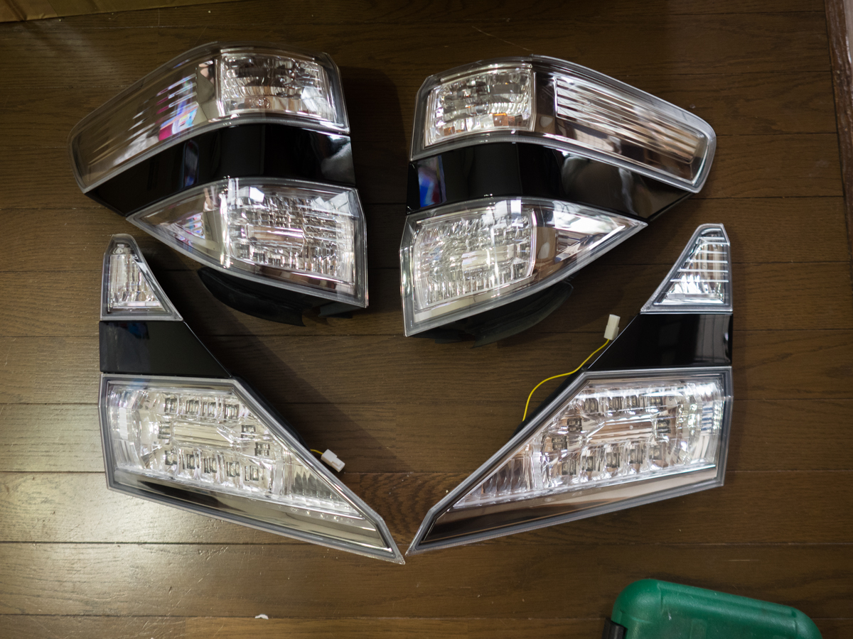 ヴェルファイア テールランプ 純正 テールライト LED 0 トヨタ 20系 