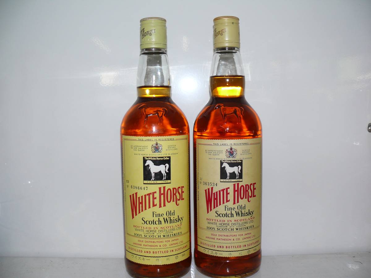 WHITE HORSE ホワイトホース 特級 ヴィンテージ 3本セット｜Yahoo 70 