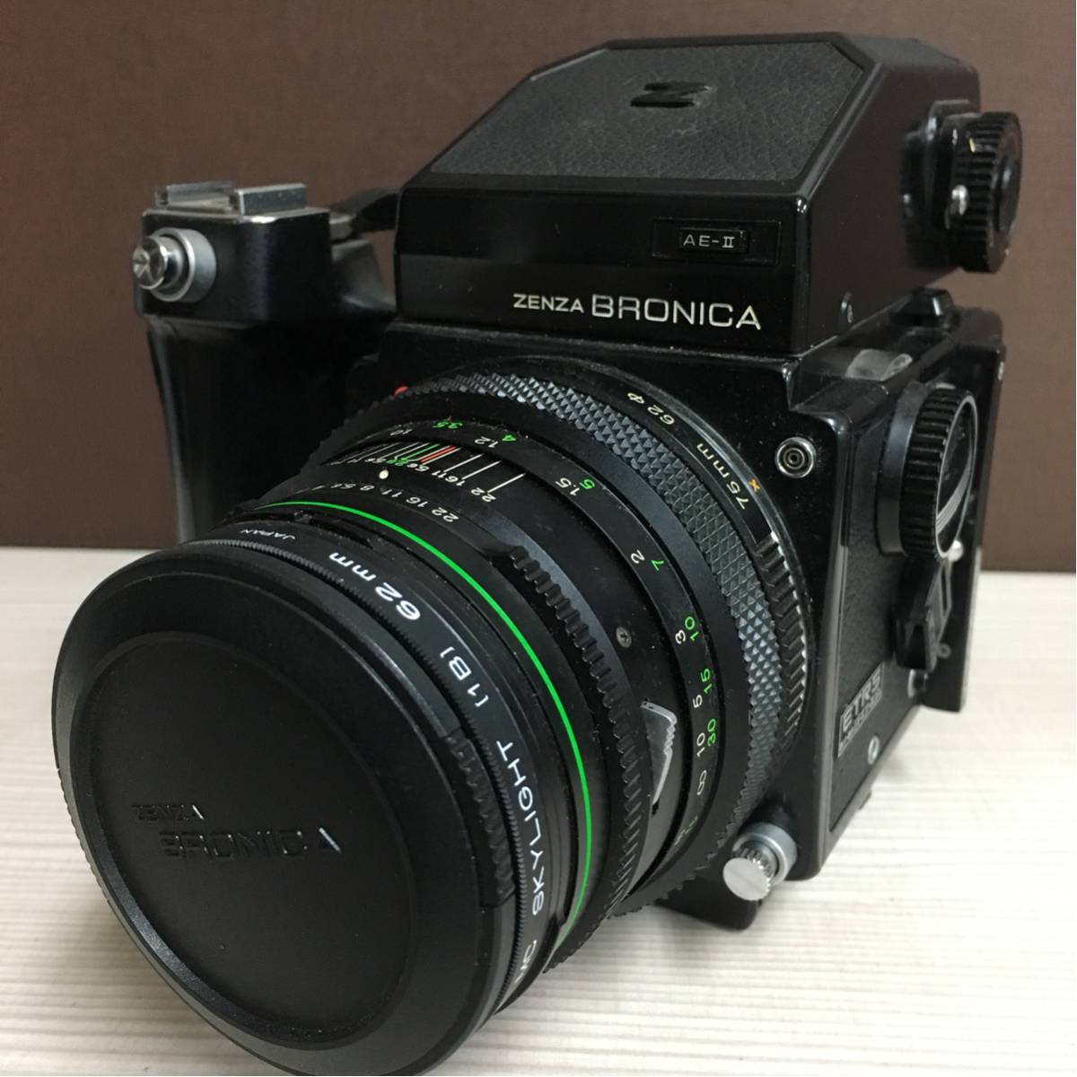 1円～/ZENZA BRONICA/ゼンザブロニカ/ETR/レンズ・付属品付/ZENZANON