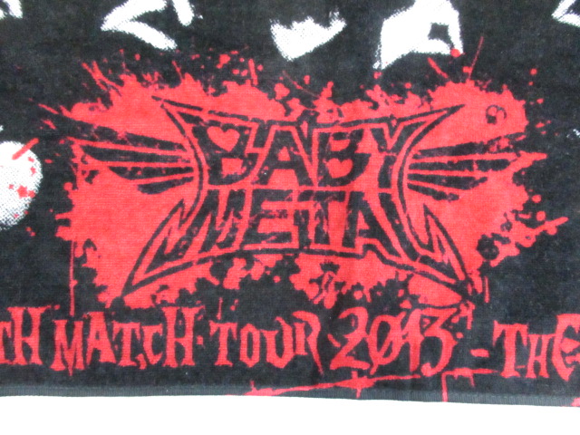 BABYMETAL BABYMETAL DEATH MATCH TOUR 2013 -五月革命- タオル DEATH 