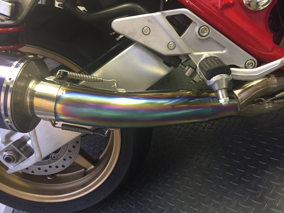 ホンダCB1300SFアールズギア ワイバンチタンフルエキゾーストマフラー