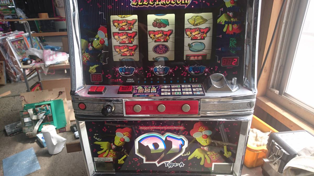 新春初売り! レトロパチスロ実機! DJ ディージェー レア Yahoo