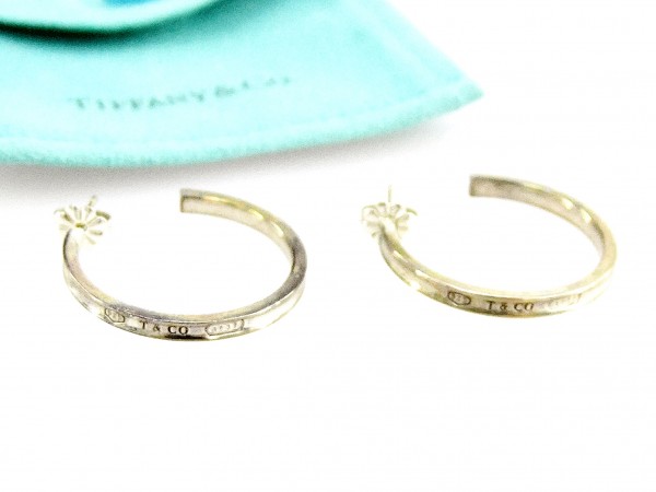 TIFFANY＆Co. ティファニー 1837 ナロー フープ ピアス SV925