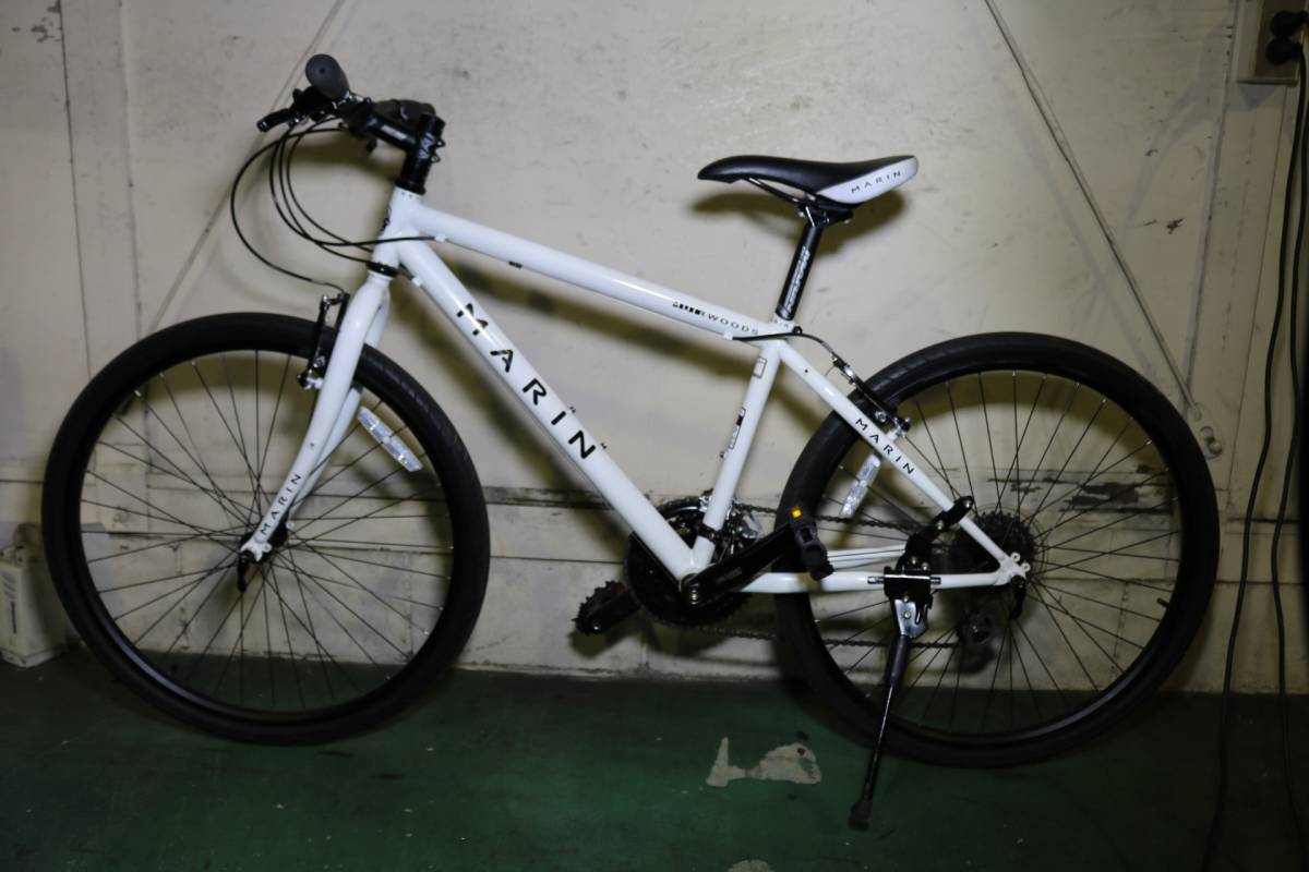 美品！MARIN MUIRWOODS 390mm クロモリ 26X1.50型クロス 24速