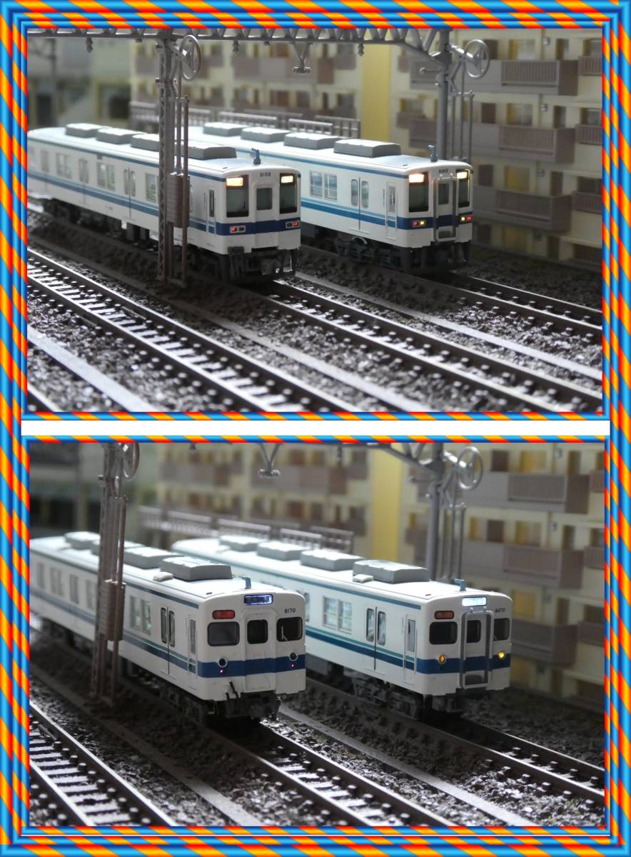 マイクロエース 東武8000系 A-0101【新塗装冷房車6両】/A-0102【更新