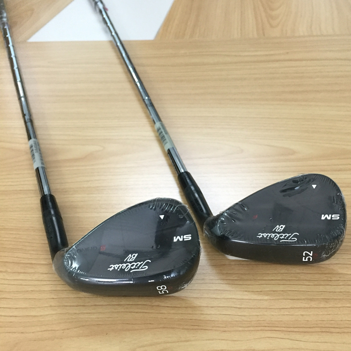 W3 2本セットSM6 52(F)ｘ58（S）◎USモデル　Titleist　VOKEY DESIGN　GRIND タイトリスト　ボーケイ　ゴルフウェッジ黒